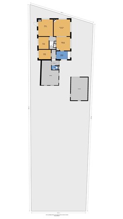 Floorplan - Kerkstraat 26, 9945 SE Wagenborgen